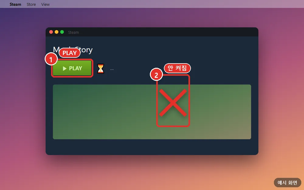 Steam won't launch it on Mac